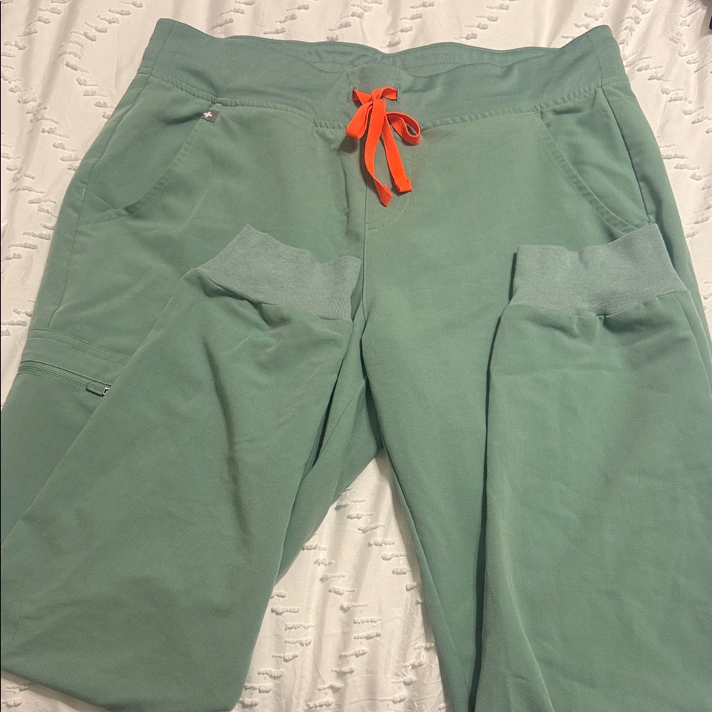 Figs Teal Jogger Pants